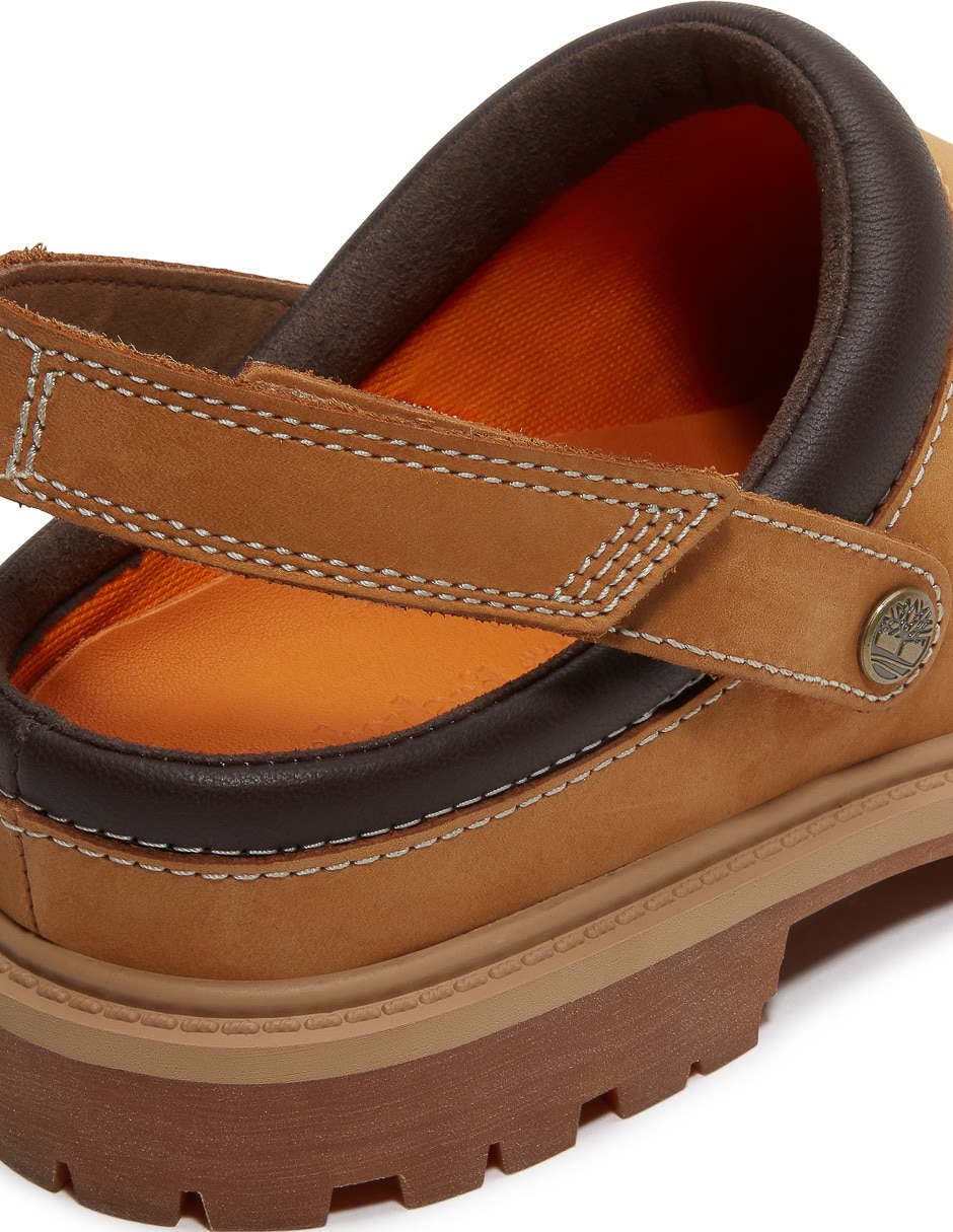 Zueco timberland premium de piel para mujer