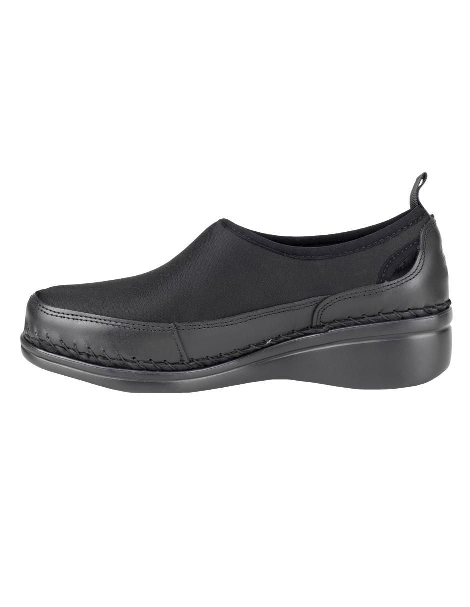 Mocasín lobo solo de piel para mujer