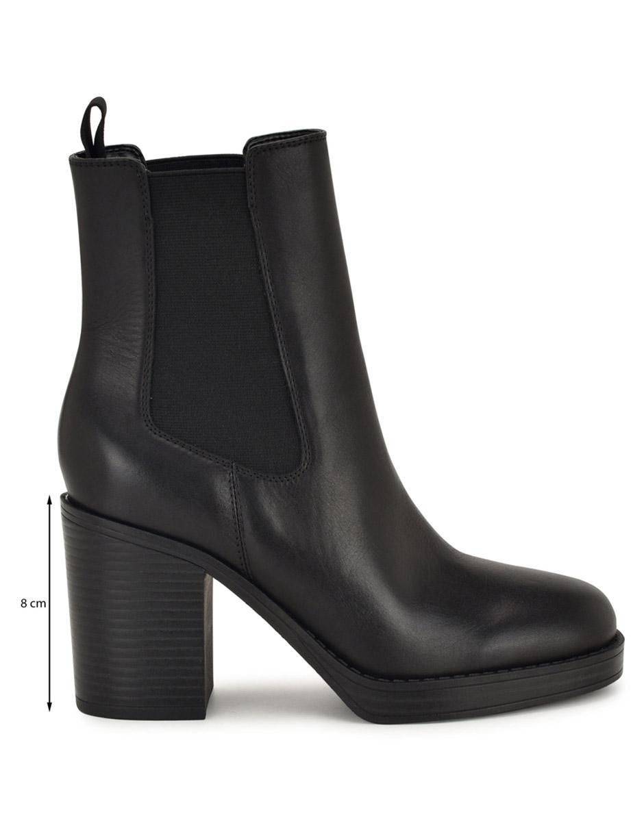 Botín arriba del tobillo Nine West de piel para mujer