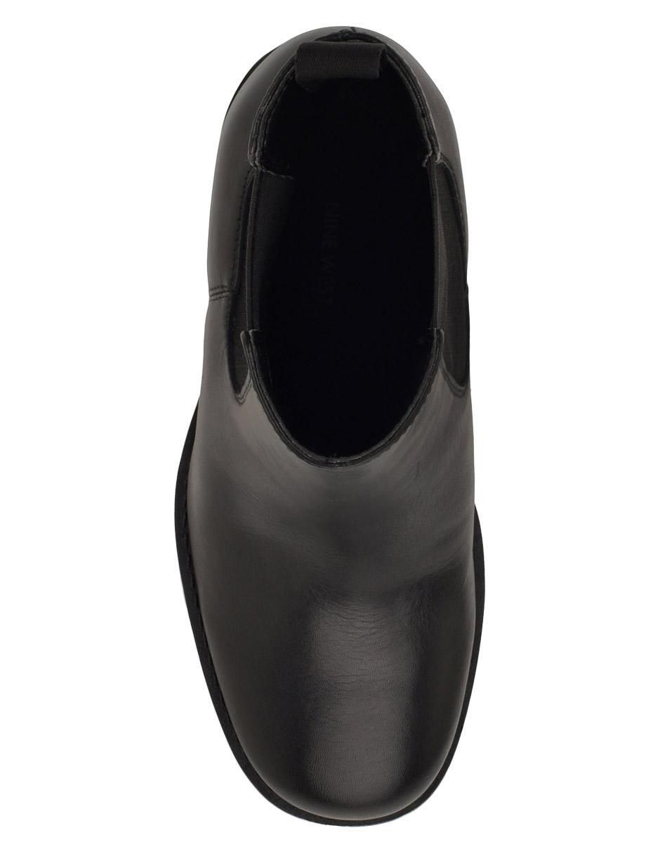 Botín arriba del tobillo Nine West de piel para mujer