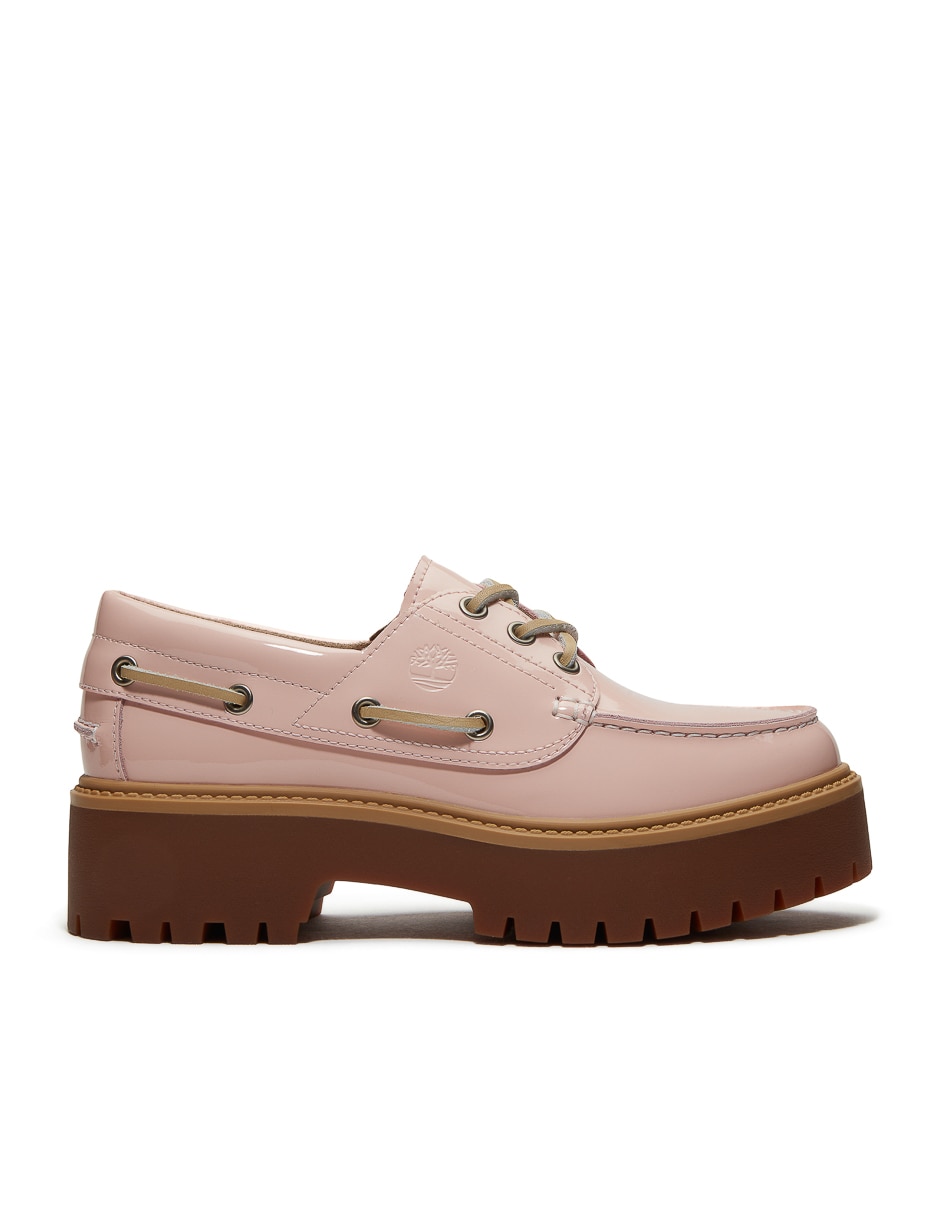Mocasín Stone Street de charol para mujer