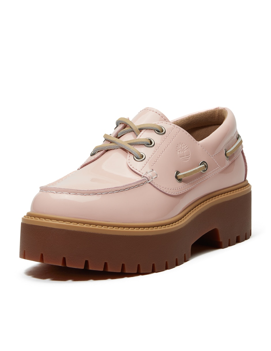 Mocasín Timberland Stone Street de charol para mujer