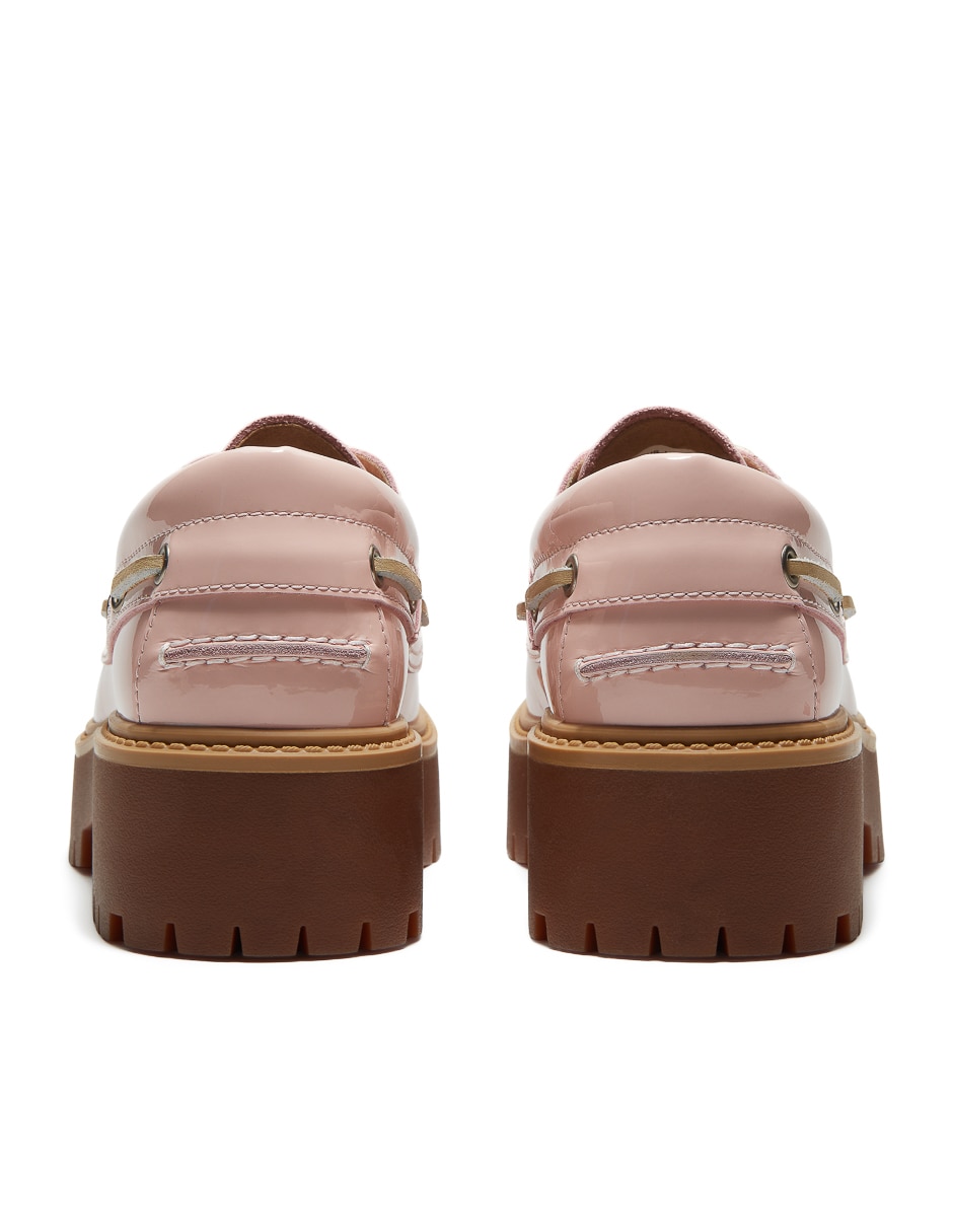 Mocasín Timberland Stone Street de charol para mujer