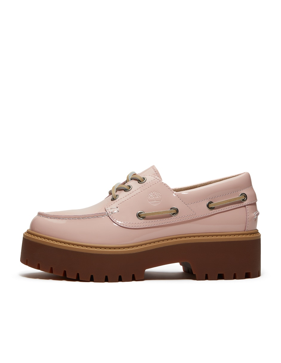 Mocasín Timberland Stone Street de charol para mujer