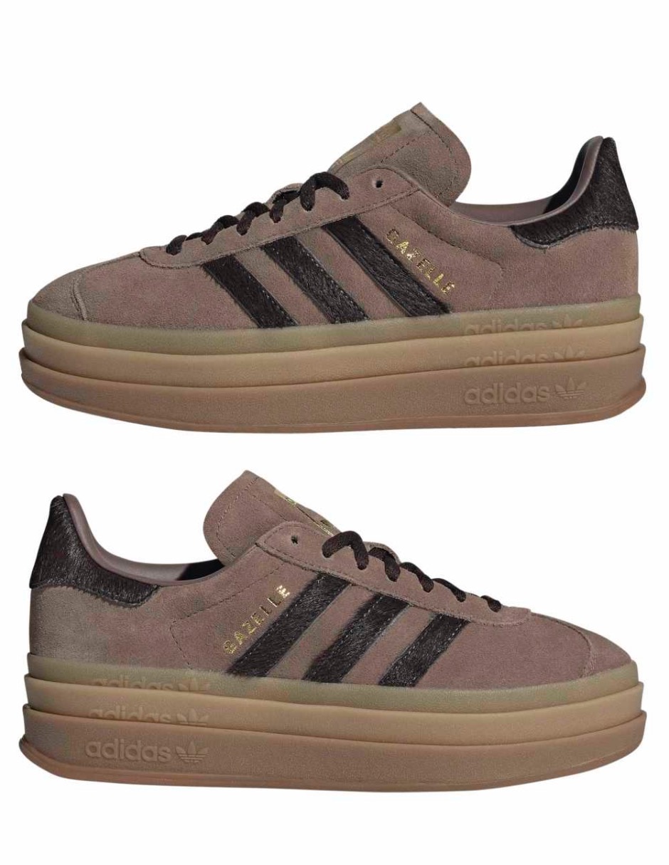 Tenis adidas originals gazelle bold w para mujer