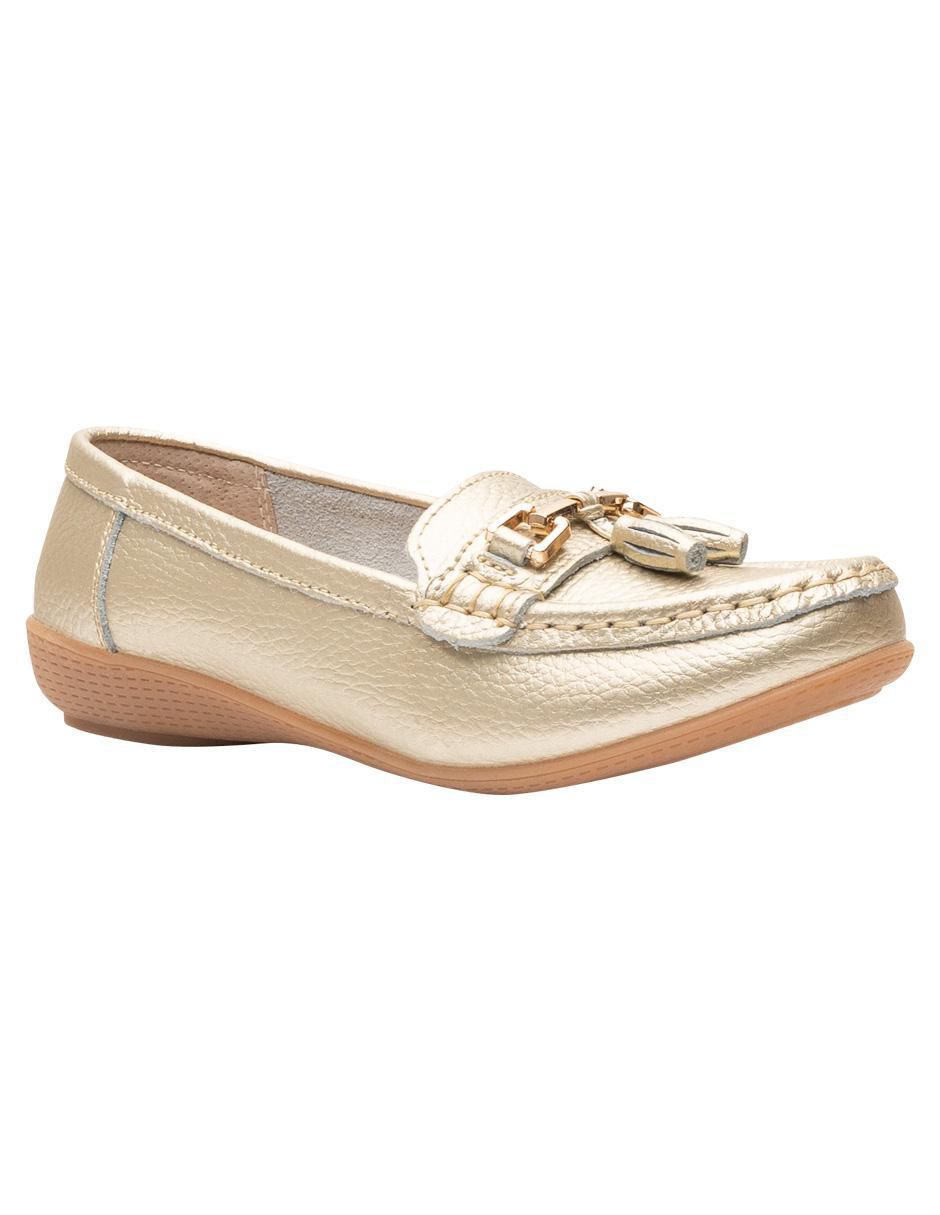 Mocasín de piel para mujer Mocasín de piel para mujer