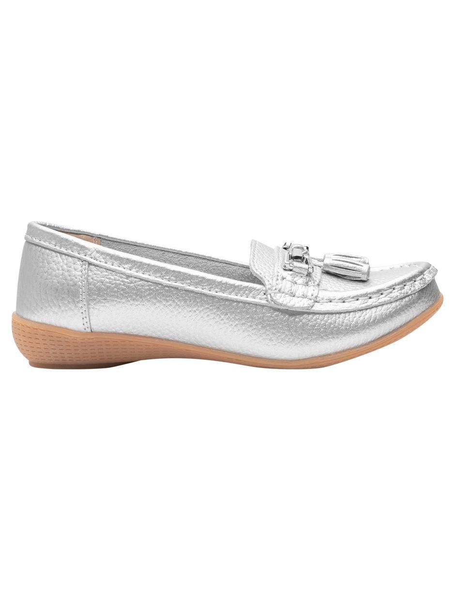 Mocasín de piel para mujer 5
