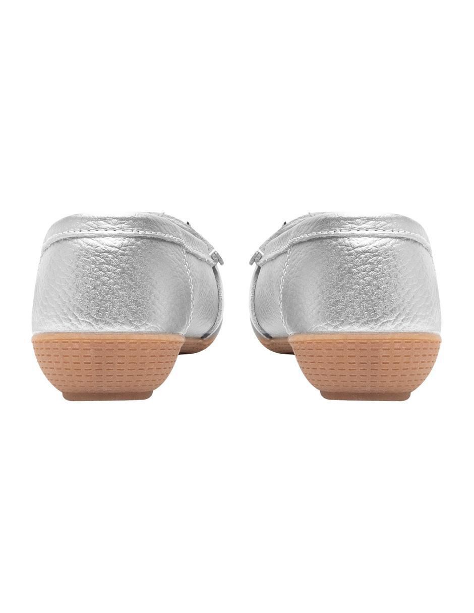 Mocasín de piel para mujer 4