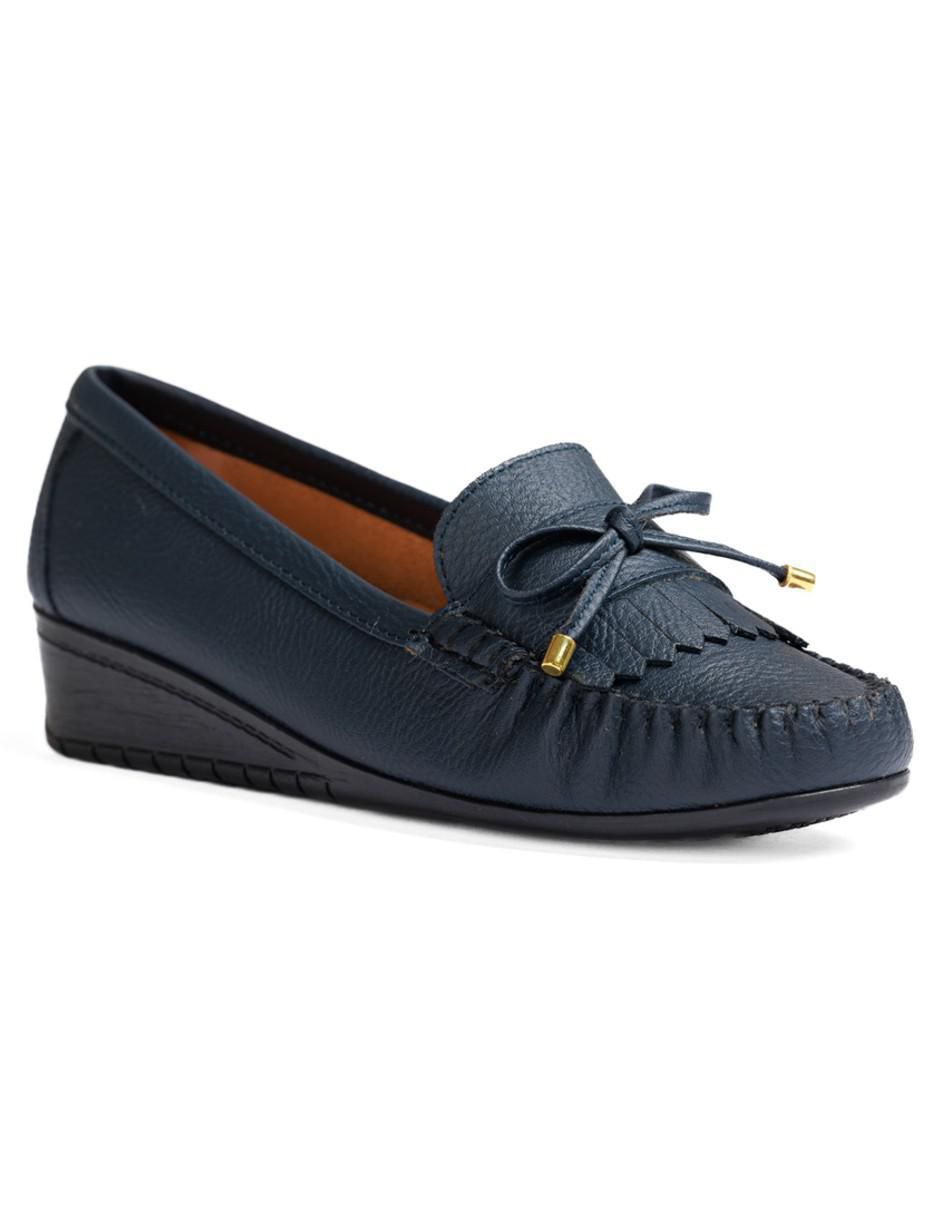 Mocasín de piel para mujer Mocasín de piel para mujer
