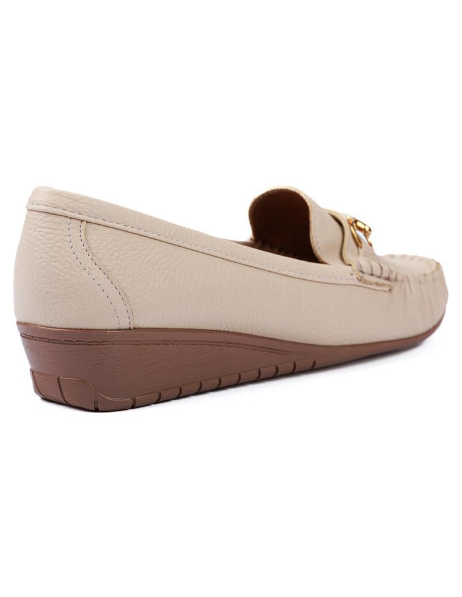 Mocasín Country Lane de piel para mujer