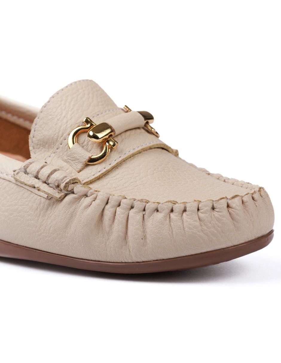 Mocasín Country Lane de piel para mujer