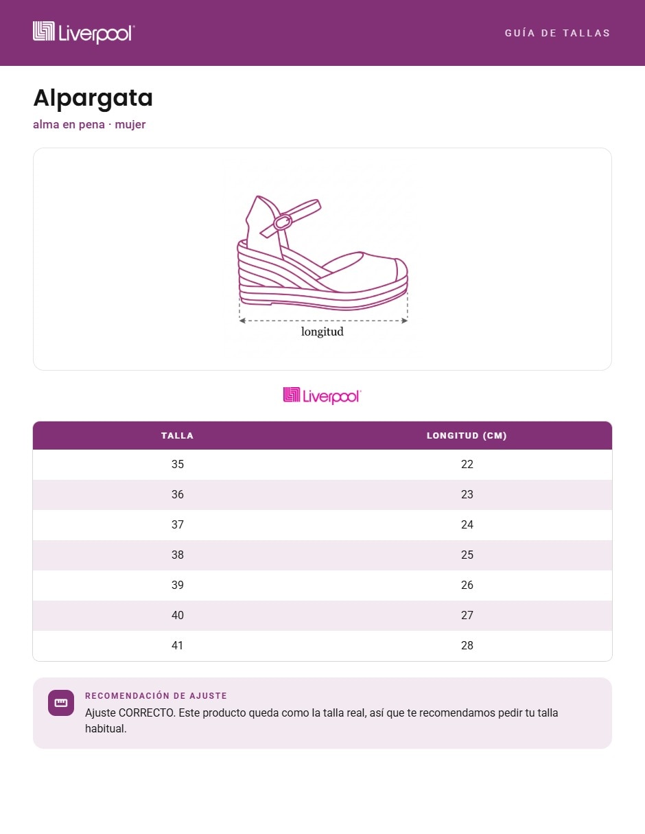 Alpargata para mujer 7