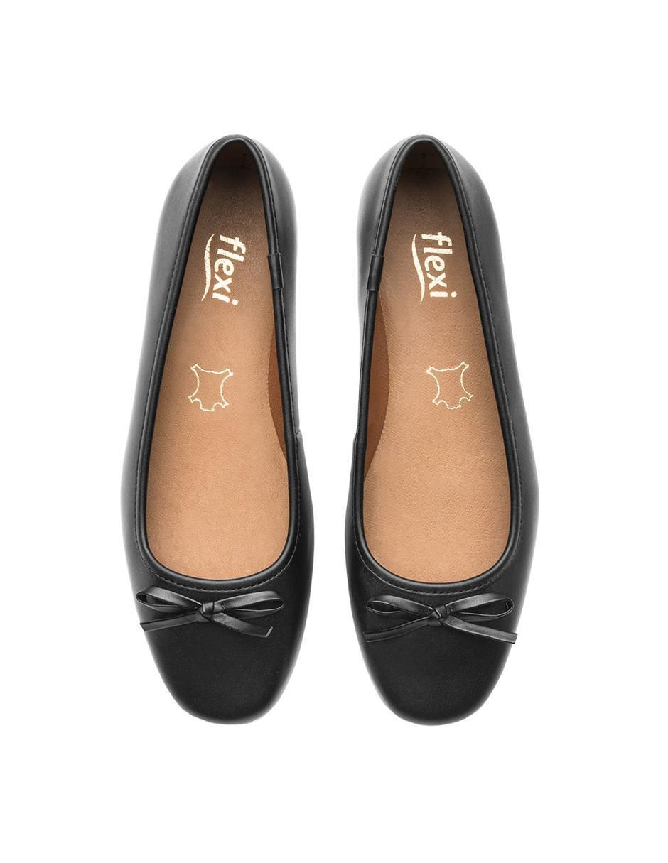 Balerina Flexi de piel para mujer