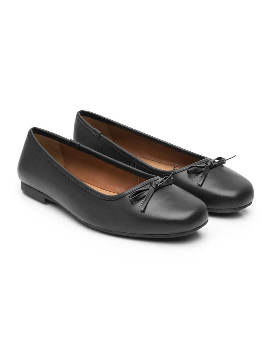 Balerina Flexi de piel para mujer