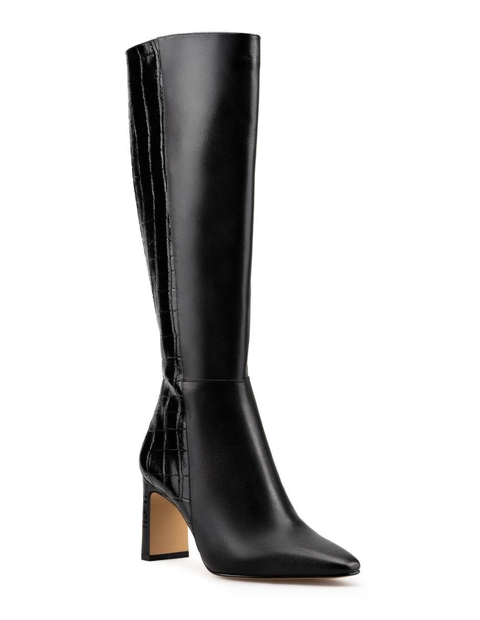Bota abajo de la rodilla Davenia de piel para mujer
