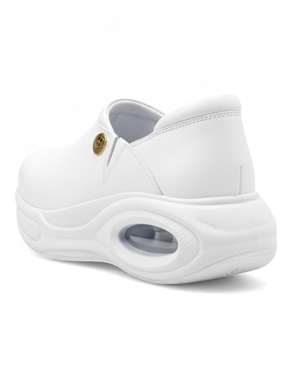 Zueco Pivert de piel para mujer