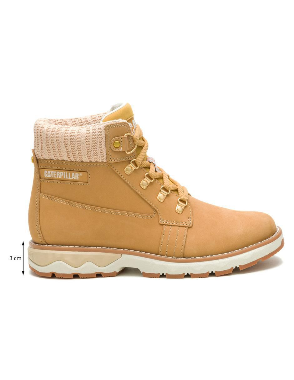 Bota arriba del tobillo Caterpillar Fandom de piel para mujer