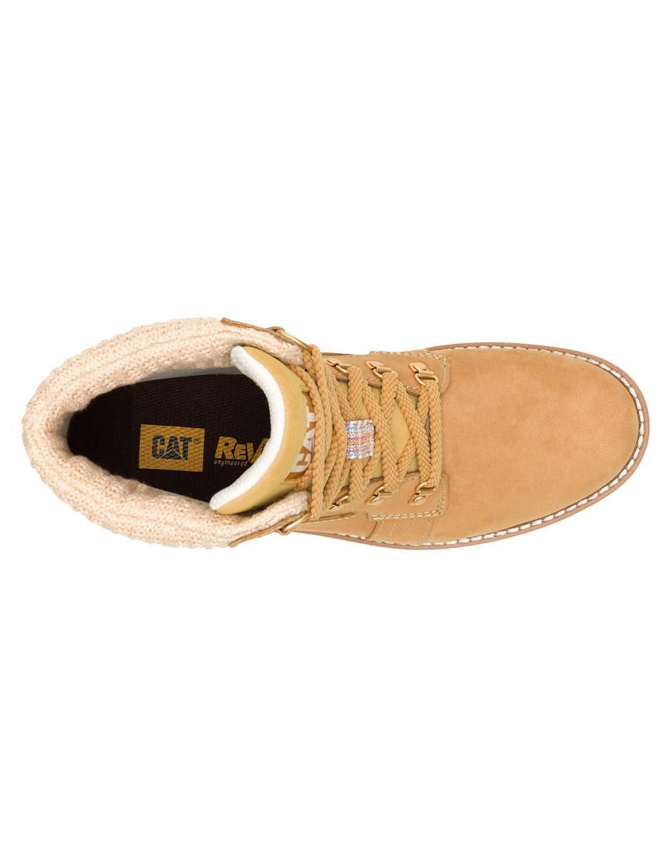 Bota arriba del tobillo Caterpillar Fandom de piel para mujer