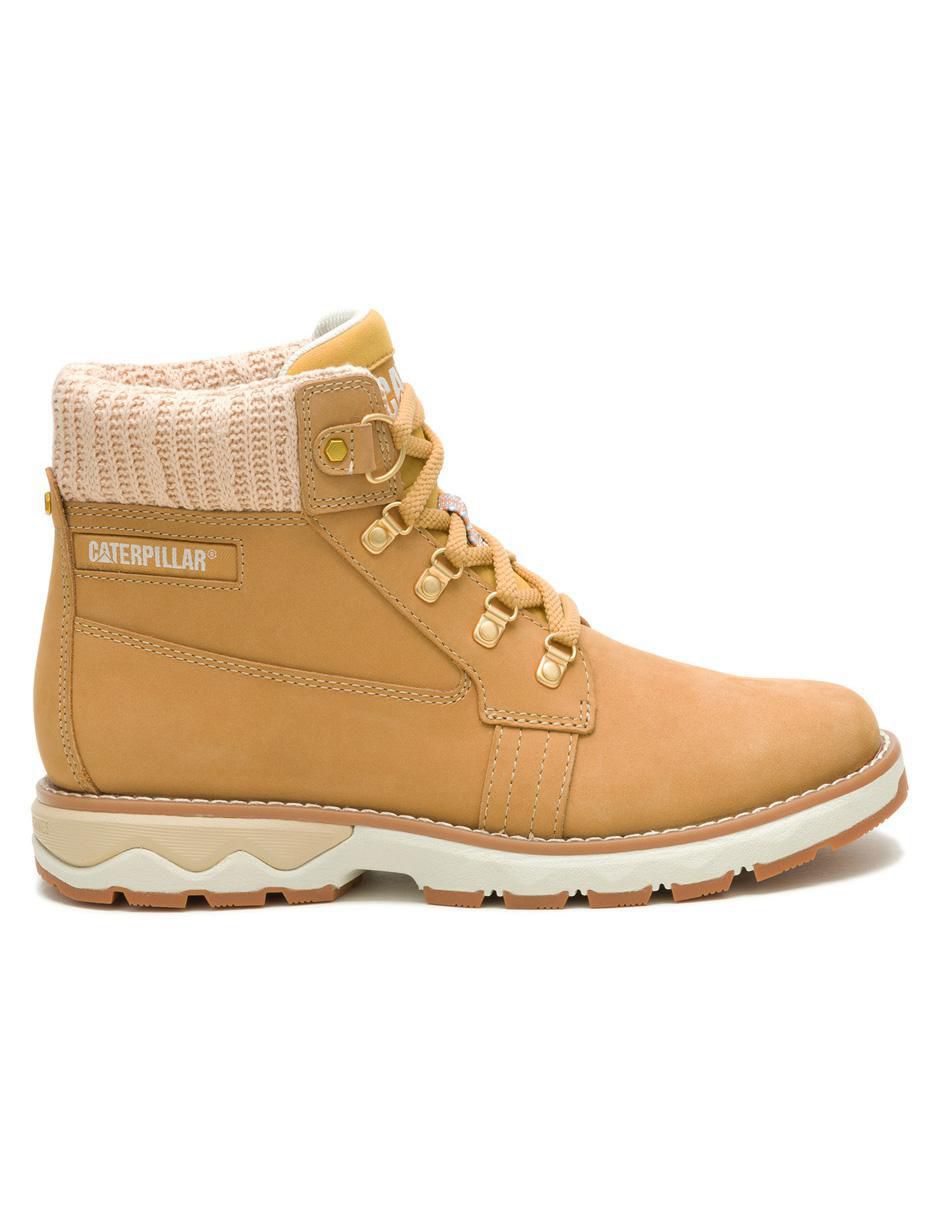 Bota arriba del tobillo Caterpillar Fandom de piel para mujer