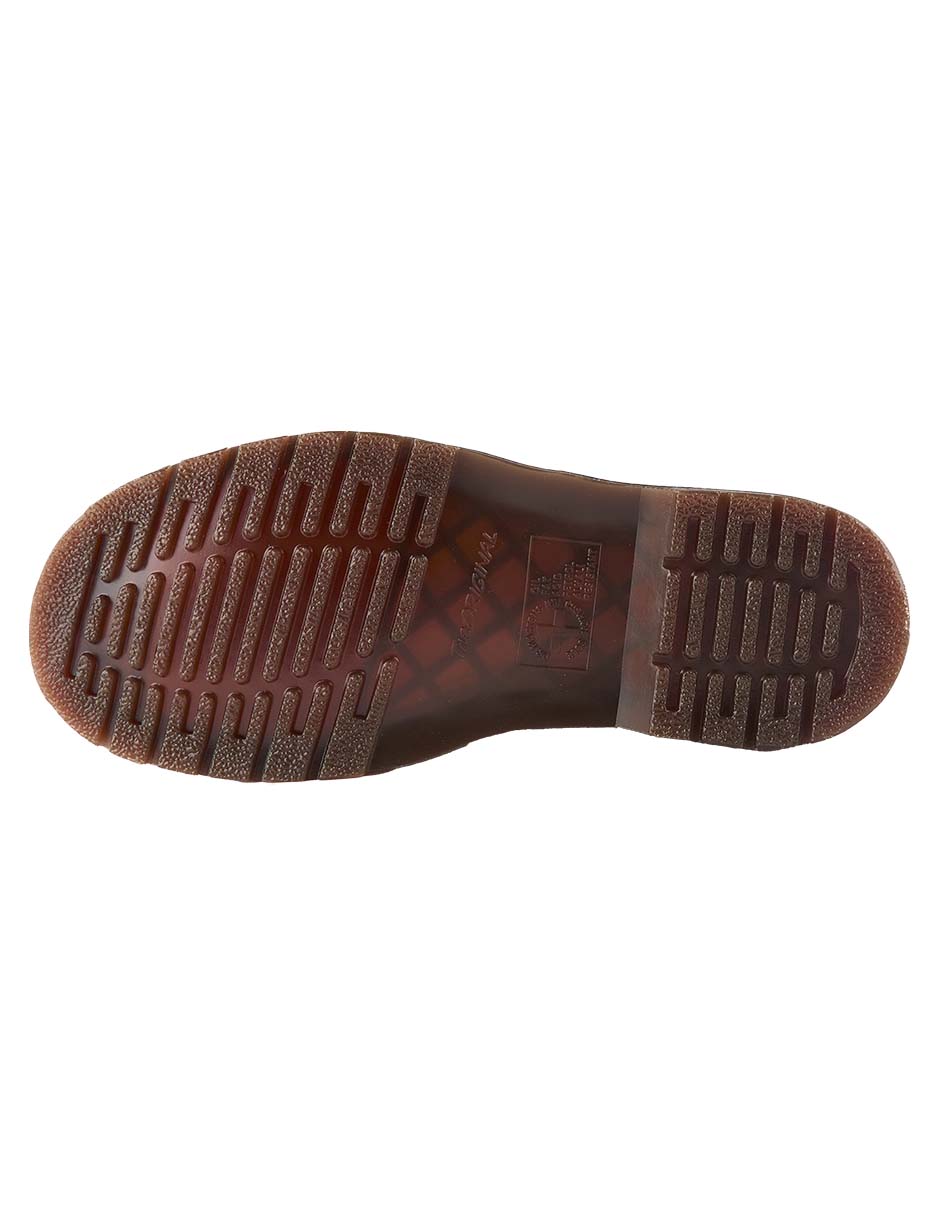 Bota arriba del tobillo de cuero para mujer 6