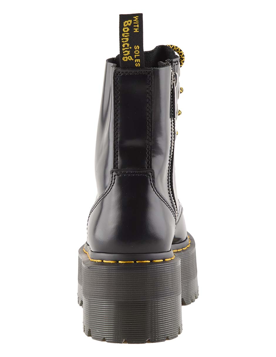 Bota arriba del tobillo dr. marten's buttero de cuero para mujer 3