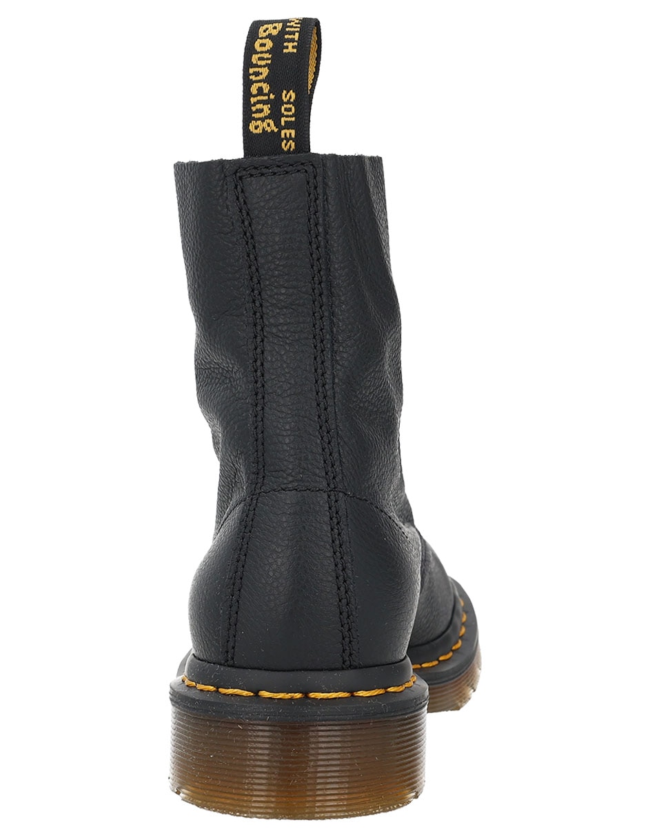 Bota arriba del tobillo dr. marten's de cuero para mujer 3