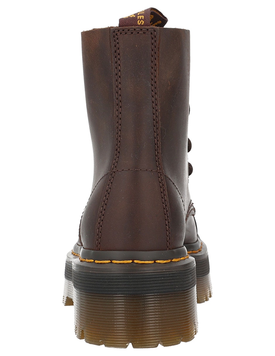 Bota arriba del tobillo dr. marten's crazy horse de cuero para mujer 3