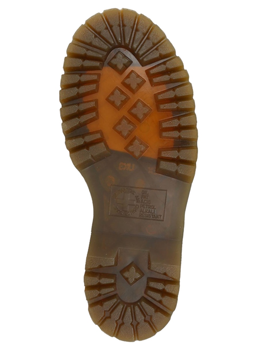 Bota arriba del tobillo dr. marten's crazy horse de cuero para mujer 6