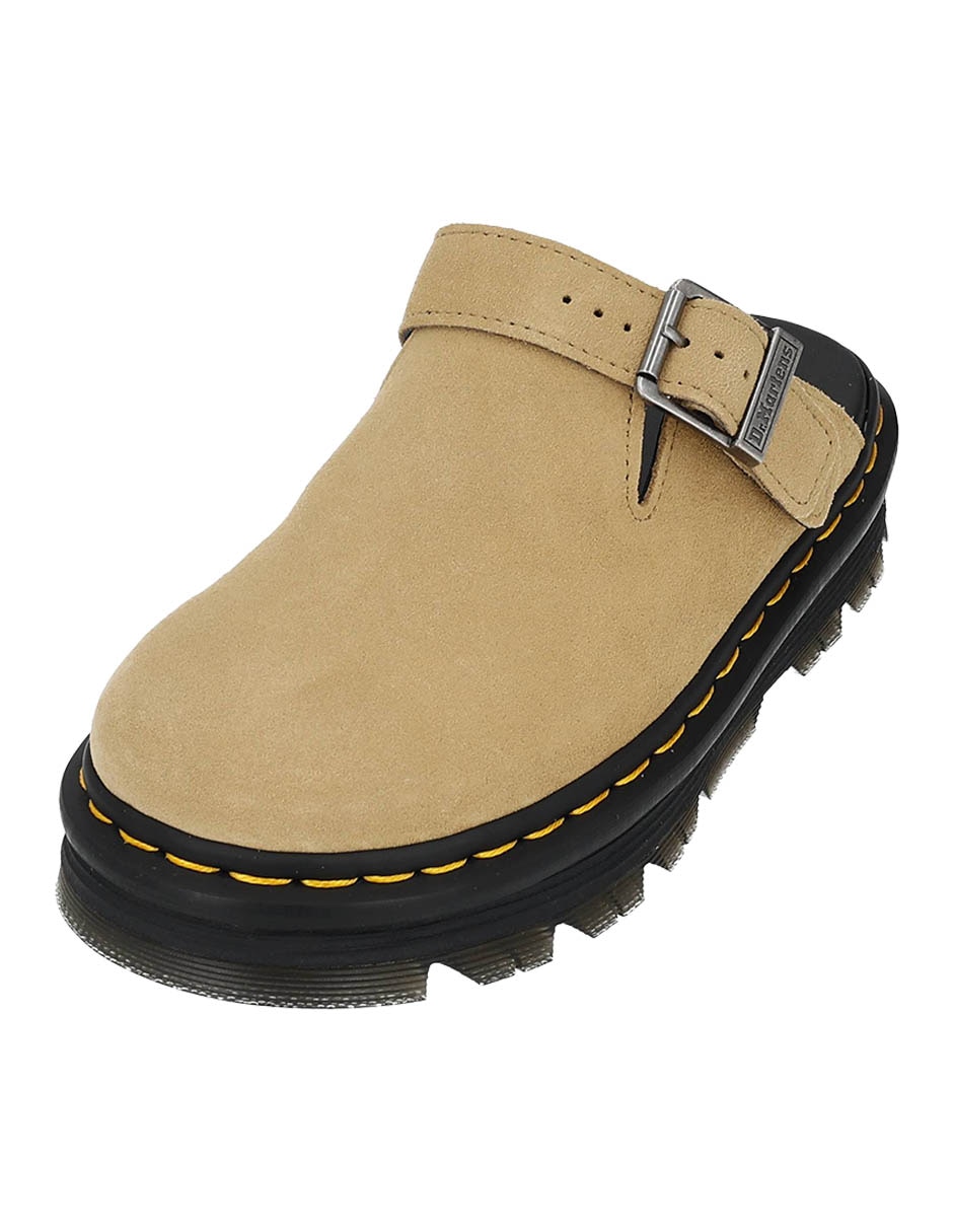 Zapato dr. Marten's zebzag mule de cuero para mujer 2