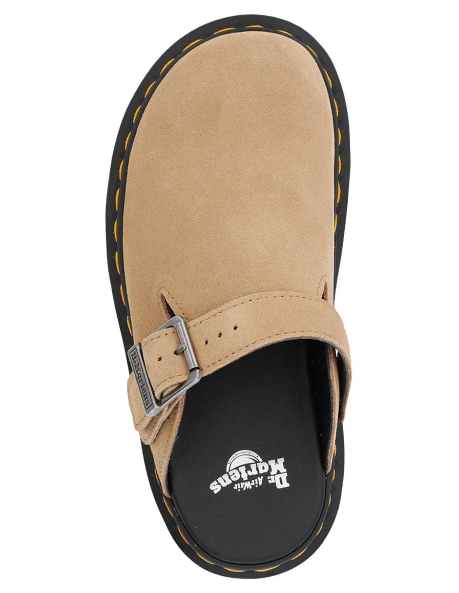Zapato dr. Marten's zebzag mule de cuero para mujer 5