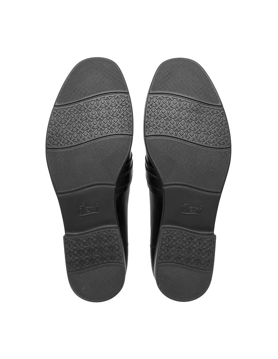 Mocasín Flexi de piel para mujer