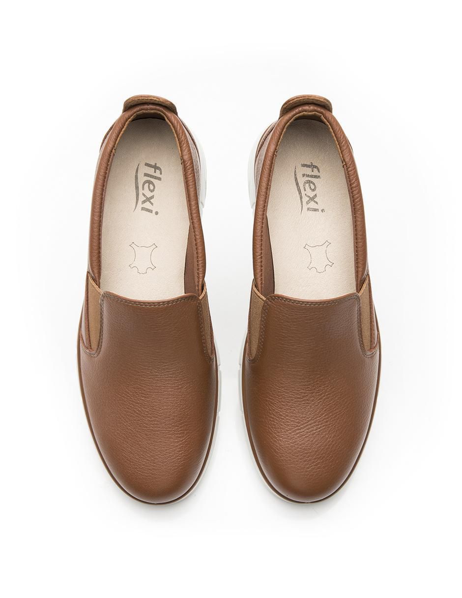 Mocasín de piel para mujer 4