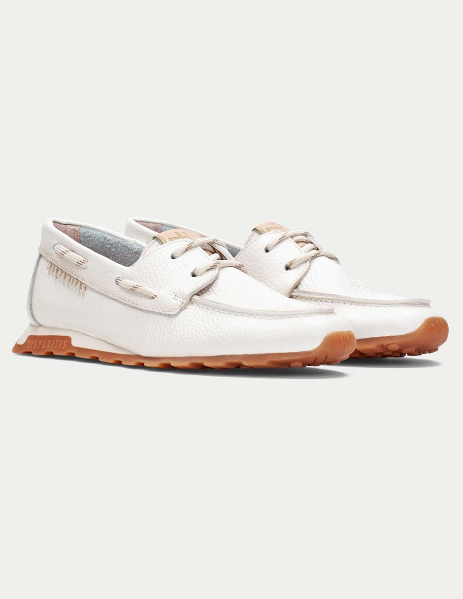 Mocasín Hispanitas de piel para mujer 4
