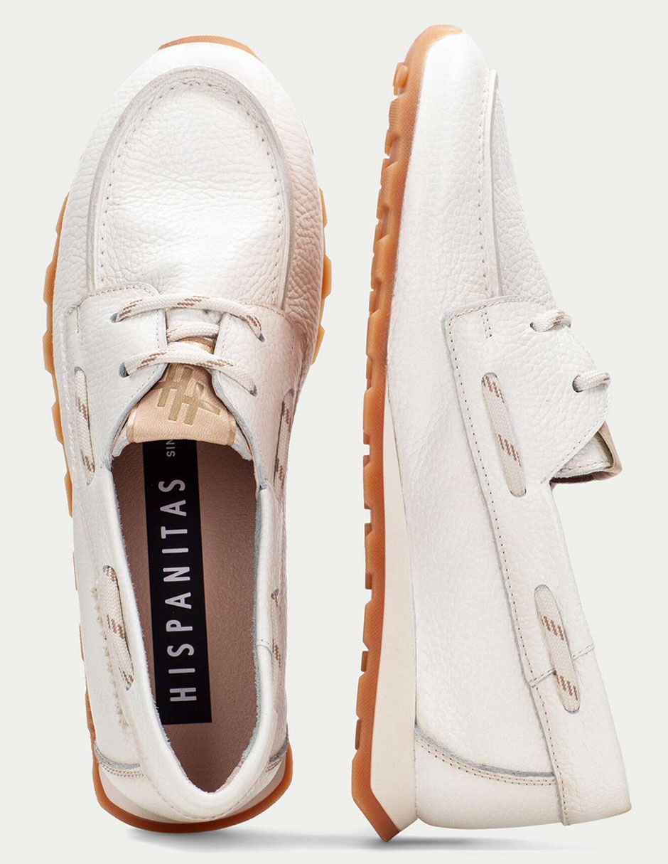 Mocasín Hispanitas de piel para mujer 2