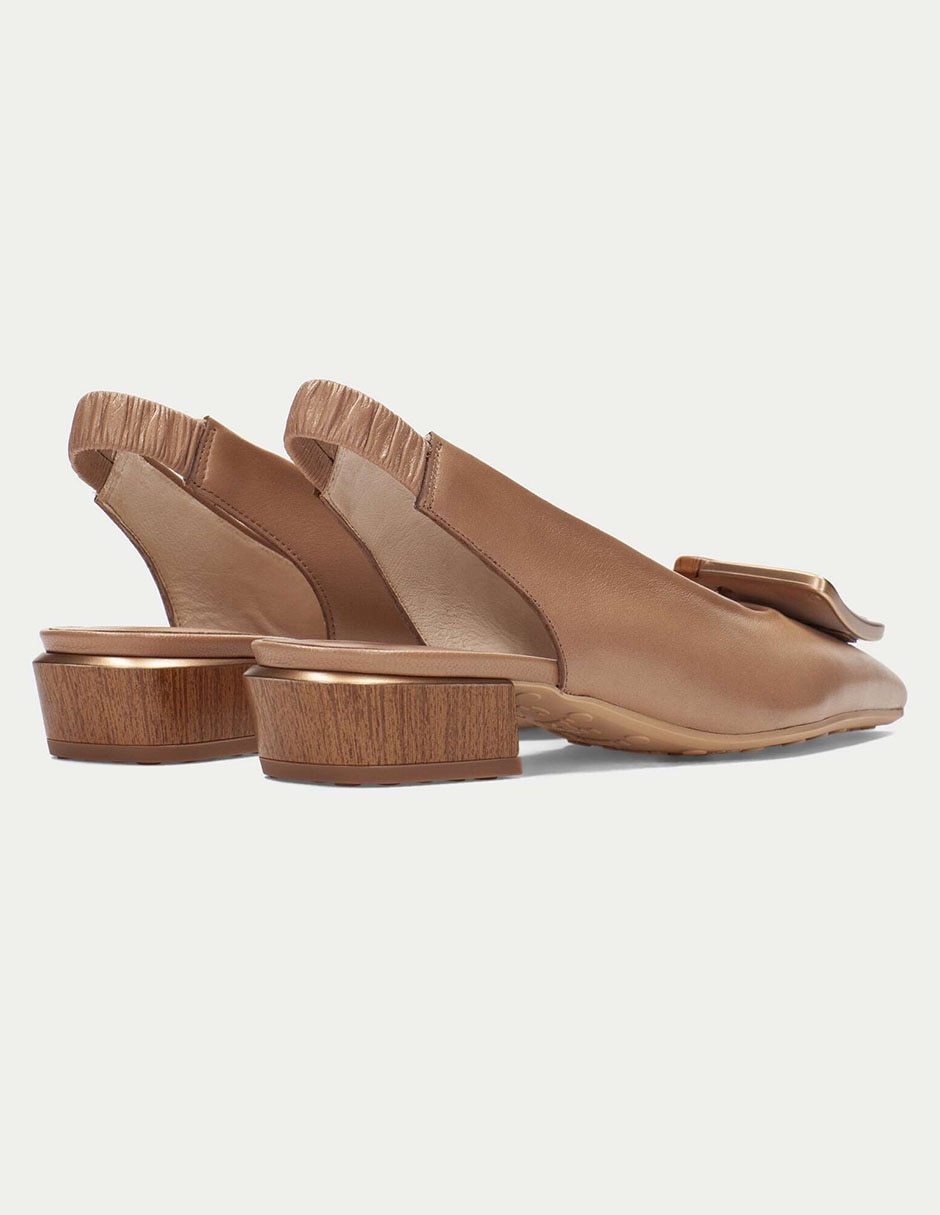 Zapato de tacón Hispanitas de piel para mujer
