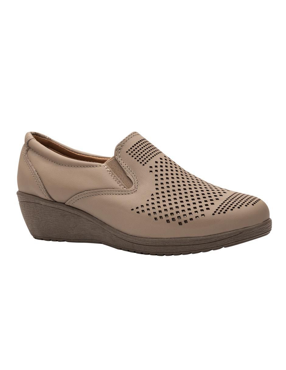 Zapato de piel para mujer