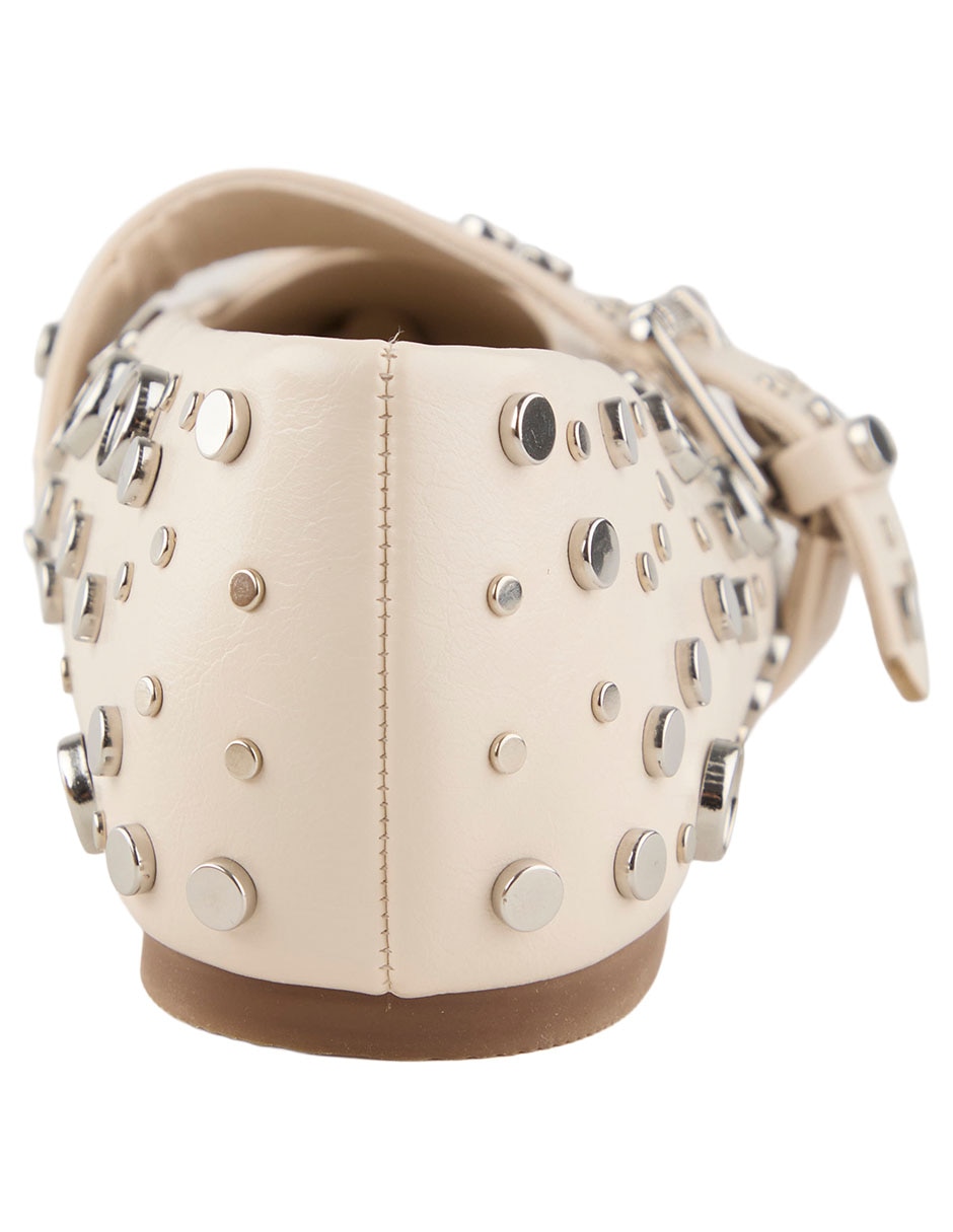 Balerina de piel para mujer 3