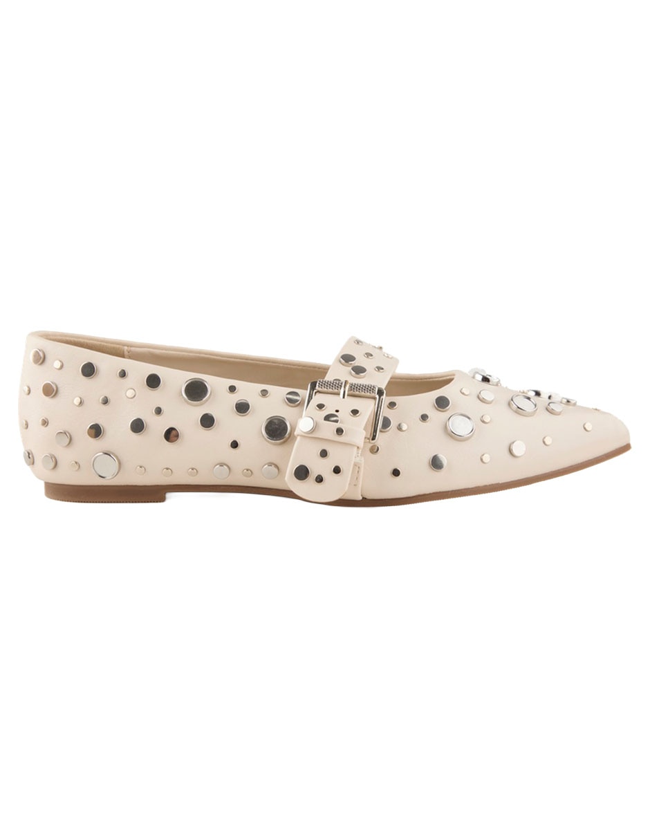 Balerina de piel para mujer 4