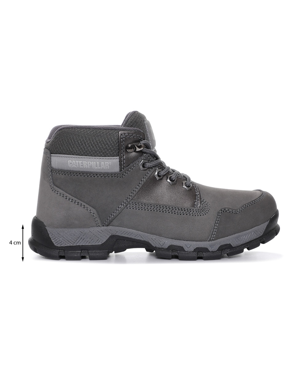 Bota arriba del tobillo Caterpillar de piel para mujer