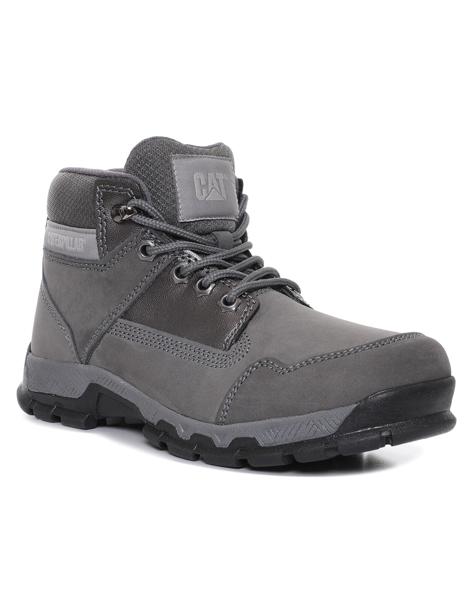 Bota arriba del tobillo Caterpillar de piel para mujer