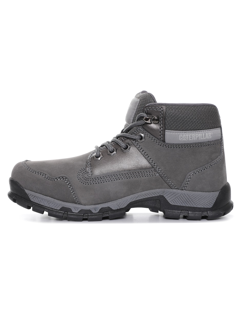 Bota arriba del tobillo Caterpillar de piel para mujer