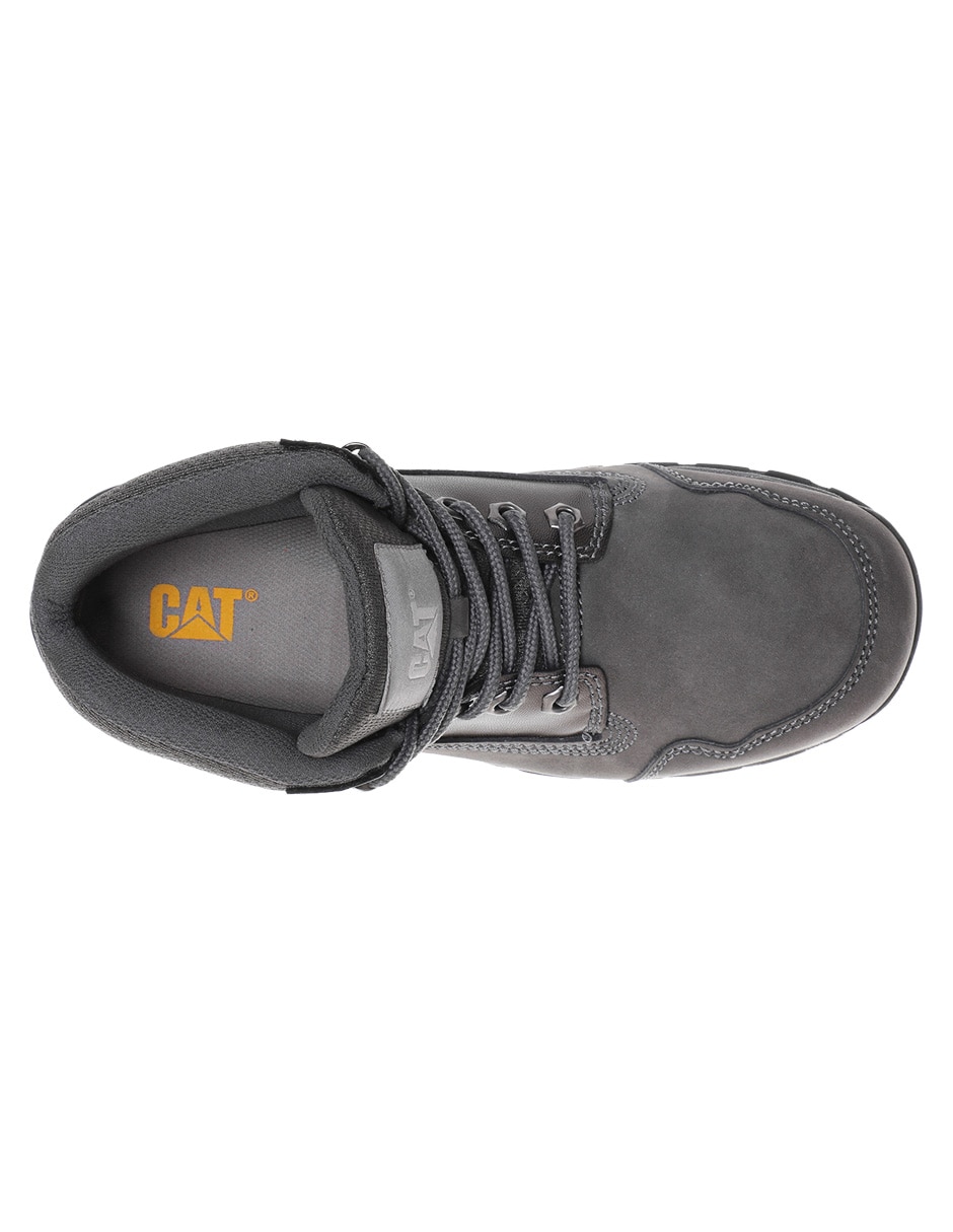 Bota arriba del tobillo Caterpillar de piel para mujer