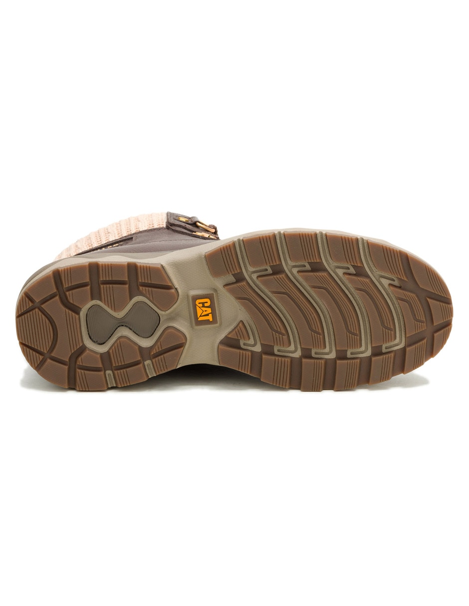 Bota arriba del tobillo Caterpillar de piel para mujer