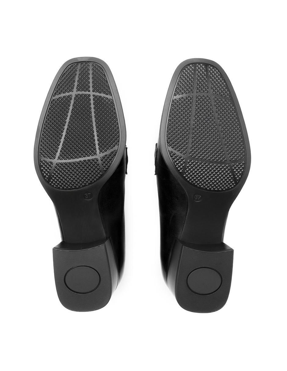 Mocasín Quirelli de piel para mujer