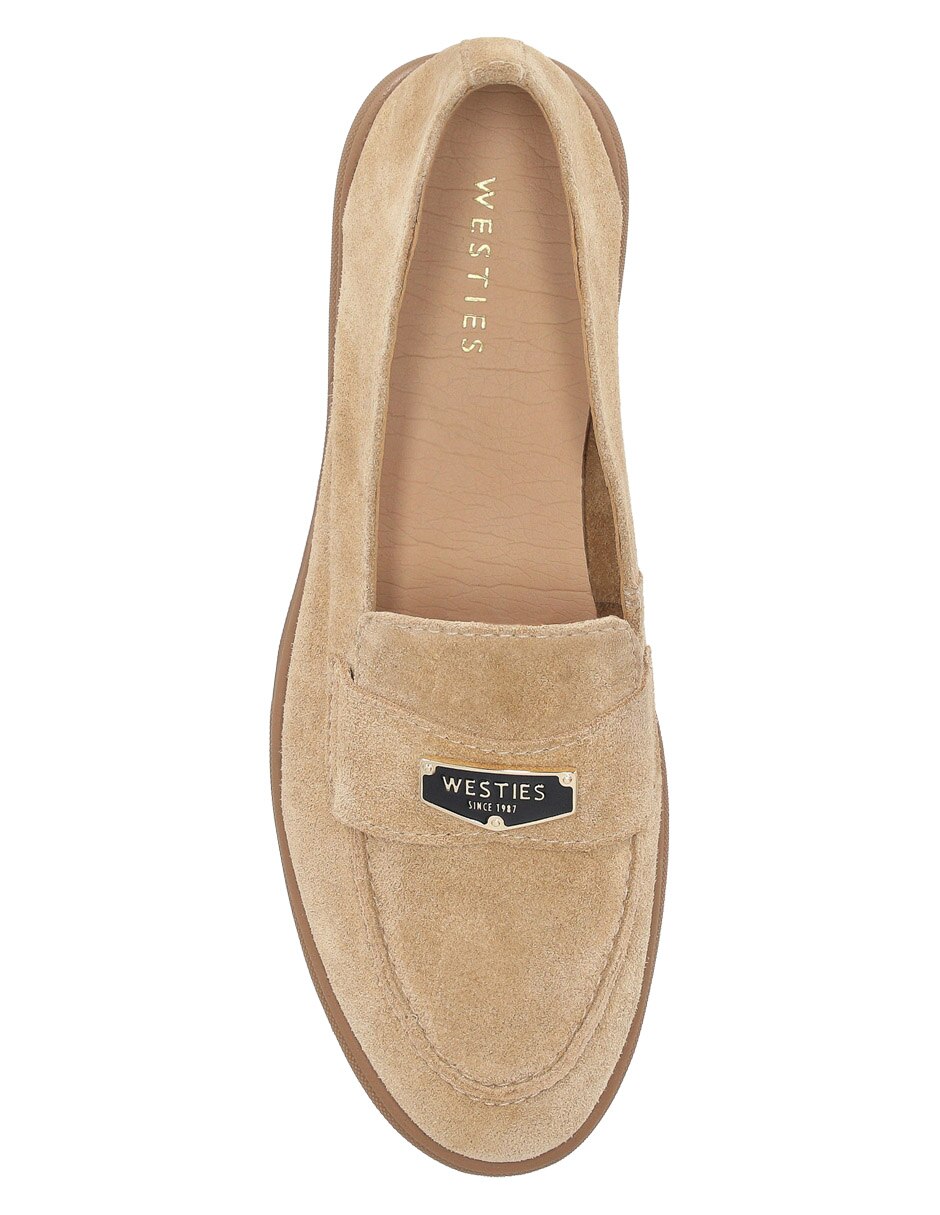 Mocasín Westies de gamuza para mujer