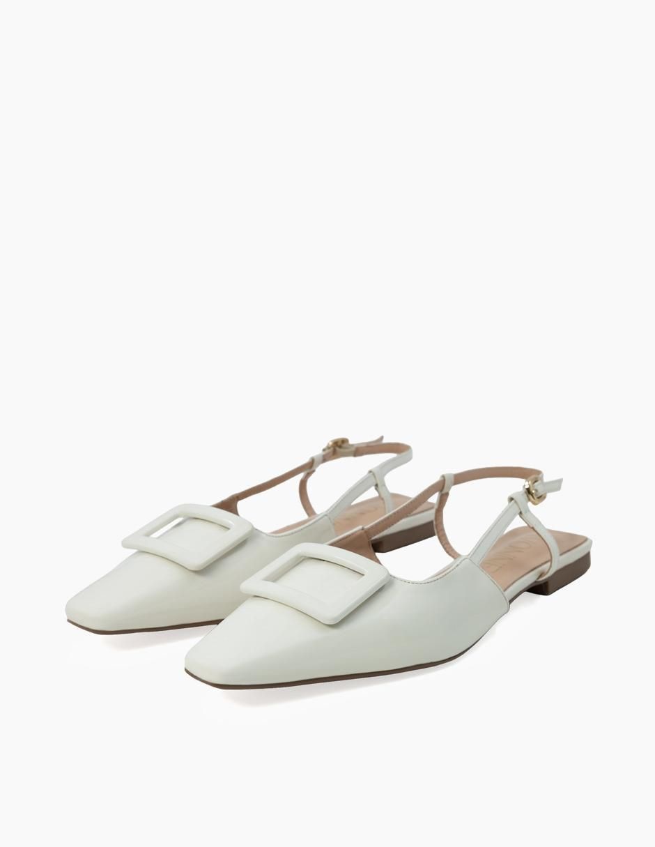 Balerina de piel para mujer 2