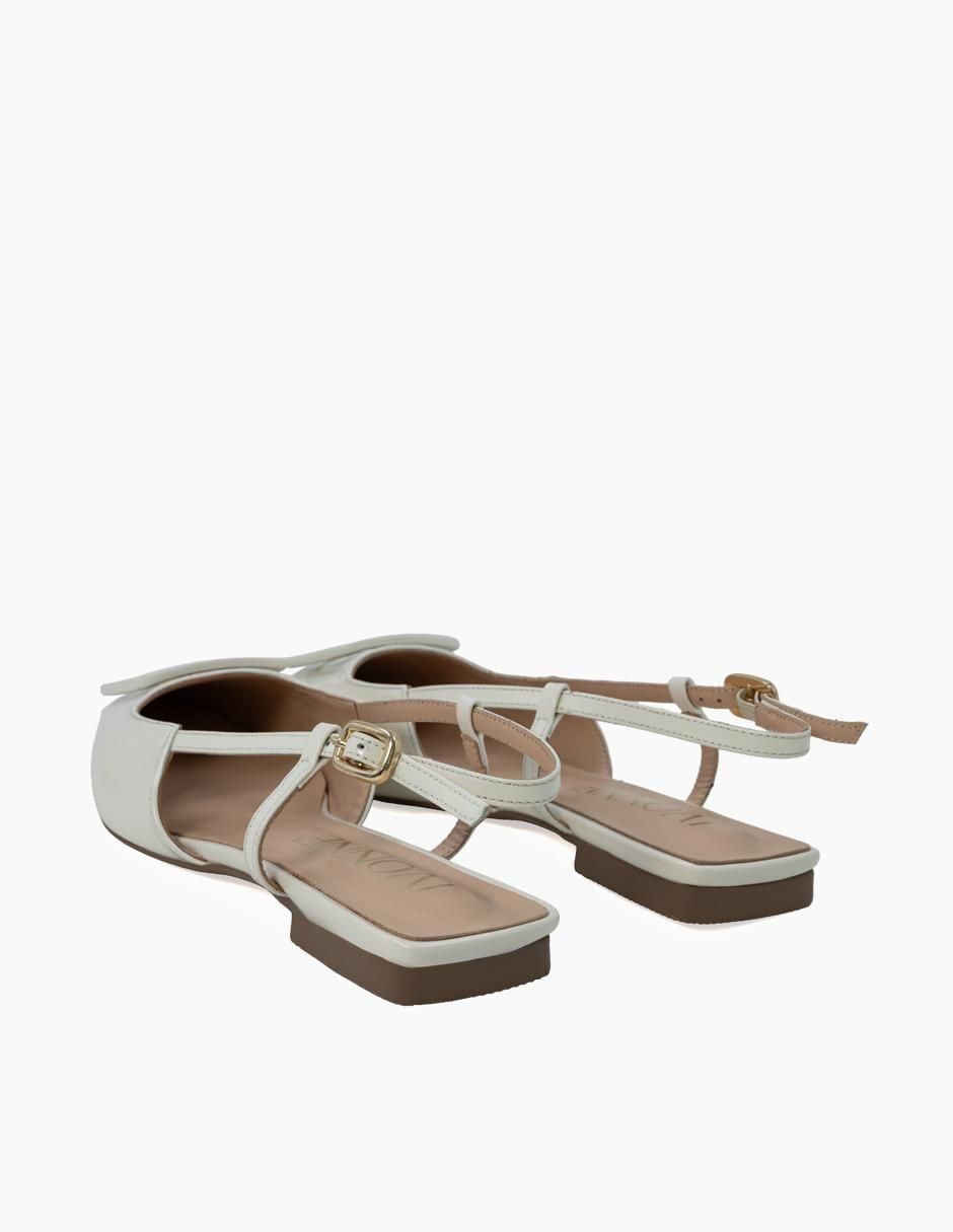 Balerina de piel para mujer 3