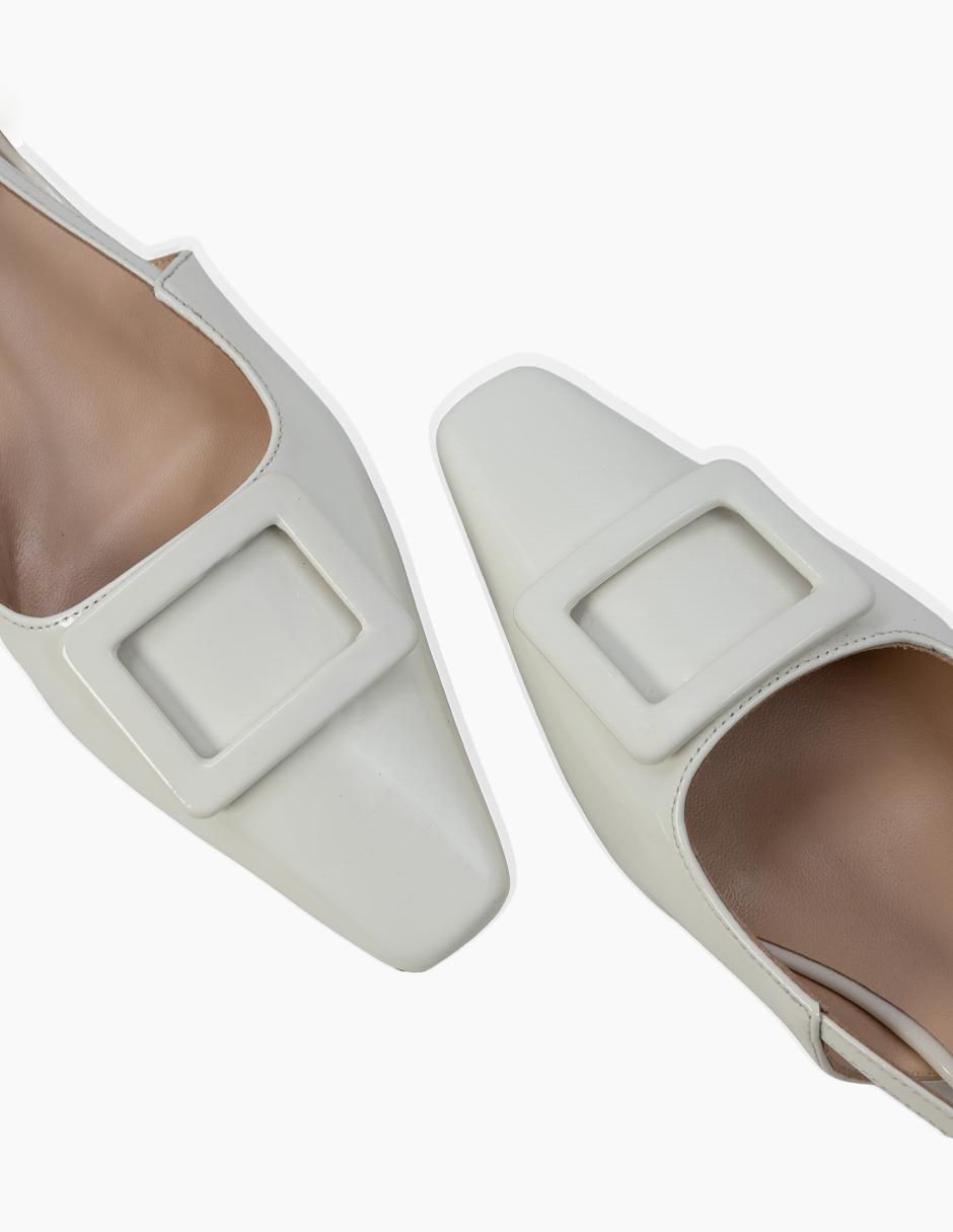 Balerina de piel para mujer 4