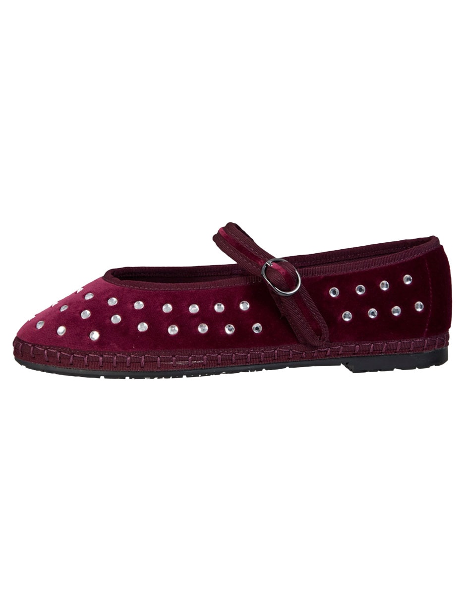 BALERINA FLABELUS MAE BURGUNDY