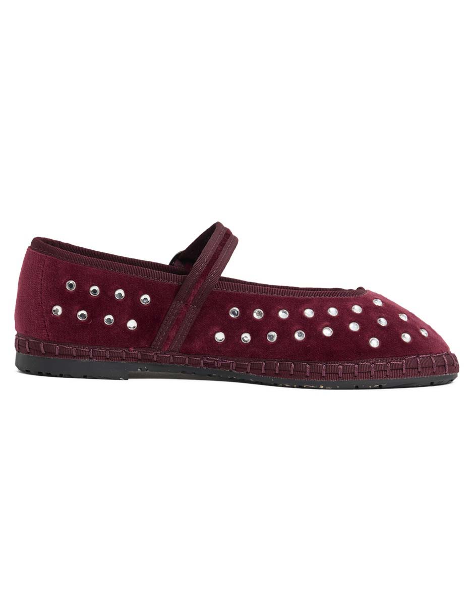 Balerina Flabelus Mae Burgundy